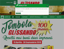 Tablet Screenshot of glissando.ro